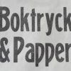Boktryck & Papper Logo