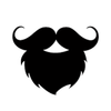blackbeards. Bartpflege & Rasur. Logotyp