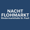Nachtflohmarkt vor der Rindermarkthalle Logotype