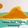 yellow rock yoga Logotipo