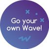 Wave by M line Logotype