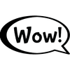 Wow Great English Logotyyppi