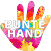 Bunte Hand 