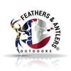 Feathers and Antlers Outdoors Logotype