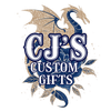 Cj custom gifts uk Logotipo