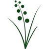 inne & ute blommo Logotip