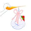 thegiftstork.ie Logó