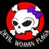 Devil Woman Flags Logotype