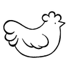 The Woolly Chicken Logotyp