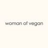 Woman of Vegan Logotype