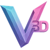Visario3D Logó