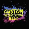 Custom Weightlifting Belt Logotyp