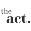 the act. Logotip