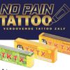 no pain tattoo Logo
