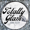 Totally Glam Home Decor Logotype