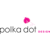 Polka Dot Design Invitations Logotype