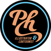 Pat Higgins Illustration Logotyp