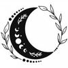 Moon & Leaf Magic Logotyp