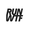 RUN WTF Running Apparel Logotype