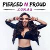 Pierced N Proud Body Jewellery Logotype