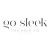 Go sleek hair co. Logotype
