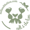 Nell & the lion Logotyp