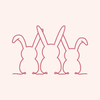 Drie Kleine Haasjes Logotype