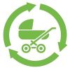 Refurbished Kinderwagens Logotype