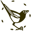 Seven Magpies Pottery Logo