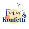 Feder&Konfetti Logotype