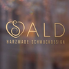 Sald harzmade Schmuckdesign Logotype