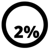 2% Logo