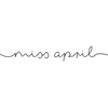 Miss April Towels Logotipo