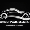 NUMBER PLATE DESIGNER Logotype