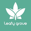 Leafy Grove Indoor Gardening Logotipo