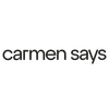 CARMEN SAYS Logotype