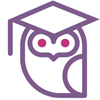 Hibou École de Français Logotype