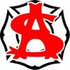 Second Alarm Custom Leather Logotype
