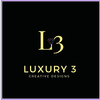 Luxury 3 Creative Designs Logotipo