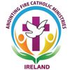 anointing fire catholic ministry Logotype