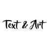 Text & Art Logotyp