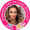 Diamonds and Dollars Boutique Logotip