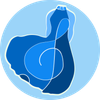GIRLINBLUEMUSIC Logo