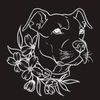 Dog's Tooth Tattoo Logotype