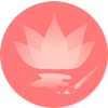 A touch of mindfulness Logotipo