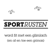 Sportrusten BV Logotype