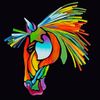 Mosebacke Horse Sculptures Logotipo