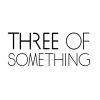 THREE OF SOMETHING Logotype