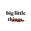 big little things Logotype