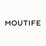 Moutife Logotype